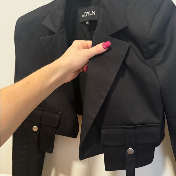 By.Dylan Black Crop Jacket / Blazer XS - Picture 7 of 8